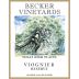 Becker Vineyards Reserve Viognier 2014 Front Label