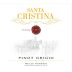 Santa Cristina by Antinori Pinot Grigio 2016 Front Label