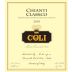 Coli Wine Chianti Classico 2010 Front Label