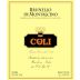 Coli Wine Brunello di Montalcino 2005 Front Label