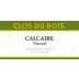 Clos du Bois Calcaire Vineyard Chardonnay 1999 Front Label
