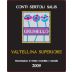 Conti Sertoli Salis Srl. Valtellina Superiore Grumello 2009 Front Label