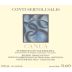 Conti Sertoli Salis Srl. Sforzato di Valtellina Canua 2002 Front Label