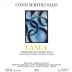 Conti Sertoli Salis Srl. Sforzato di Valtellina Canua 2008 Front Label