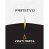 Conti Zecca Salento Primitivo Rosso 2013 Front Label