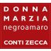 Conti Zecca Salento Donna Marzia Negramaro Rosso 2009 Front Label