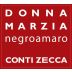 Conti Zecca Salento Donna Marzia Negramaro Rosso 2014 Front Label