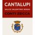 Conti Zecca Salice Salentino Cantalupi Rosso 2001 Front Label