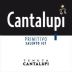 Conti Zecca Salento Cantalupi Primitivo Rosso 2015 Front Label