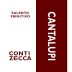 Conti Zecca Salento Cantalupi Primitivo Rosso 2013 Front Label