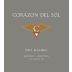 Corazon del Sol Malbec 2013 Front Label