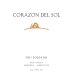 Corazon del Sol Soleado 2011 Front Label