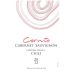 Corinto Wines Cabernet Sauvignon 2012 Front Label