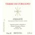 Corzano e Paterno Chianti Terre di Corzano 2013 Front Label
