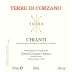 Corzano e Paterno Chianti Terre di Corzano 2008 Front Label