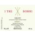 Corzano e Paterno Chianti I Tre Borri Riserva 2012 Front Label