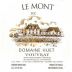 Domaine Huet Le Mont Sec 2016 Front Label