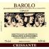 Crissante Alessandria Barolo Capalot 2009 Front Label