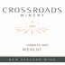 Crossroads Wines New Zealand Merlot 2008 Front Label