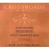 Crossroads Wines New Zealand Elms Vineyard Reserve Syrah 2007 Front Label
