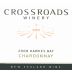 Crossroads Wines New Zealand Chardonnay 2008 Front Label