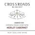 Crossroads Wines New Zealand Kereru Road Merlot Cabernet 2012 Front Label