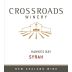 Crossroads Wines New Zealand Syrah 2012 Front Label