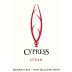 Cypress Wines Ltd. Syrah 2014 Front Label
