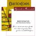 Dario Coos Refosco 2010 Front Label