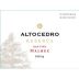 Altocedro Old Vine Reserve Malbec 2014 Front Label