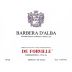 De Forville Barbera d'Alba 2013 Front Label