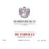 De Forville Barbaresco 2012 Front Label