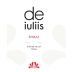 De Iuliis Wines Shiraz 2015 Front Label