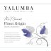 Yalumba Y Series Pinot Grigio 2016 Front Label