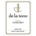 De La Terre Winery Reserve Chardonnay 2014 Front Label