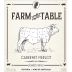 Fowles Wine Farm to Table Cabernet Merlot 2015 Front Label