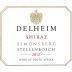 Delheim Wines Shiraz 2012 Front Label