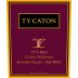 Ty Caton Ty's Red 2014 Front Label