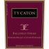 Ty Caton Ballfield Syrah 2014 Front Label