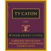 Ty Caton Winemaker's Cuvee Cabernet Sauvignon 2013 Front Label