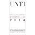 Unti Montepulciano 2013 Front Label