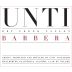 Unti Barbera 2013 Front Label