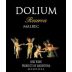 Dolium Winery Reserva Malbec 2011 Front Label