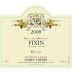 Domain Derey Brothers Fixin Vieilles Vignes 2008 Front Label
