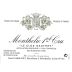 Domain Paul Garaudet Monthelie Le Clos Gauthey Premier cru 2010 Front Label
