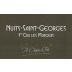 Domaine A. Chopin & Fils Nuits-Saint-Georges Les Murgers Premier Cru 2013 Front Label