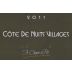 Domaine A. Chopin & Fils Cote de Nuits Villages 2011 Front Label