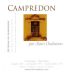Domaine Alain Chabanon Coteaux du Languedoc Campredon 2014 Front Label
