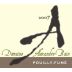 Domaine Alexandre Bain Pouilly-Fume 2007 Front Label