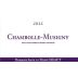 Domaine Sigaut Chambolle-Musigny 2012 Front Label